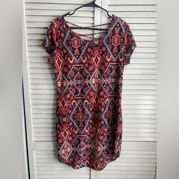 No Boundaries Aztec bodycon dress - Picture 1 of 5